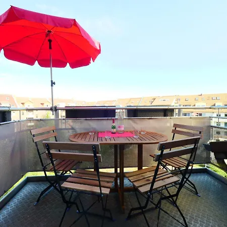 3 Raum-Wohnung mit Blick auf die Zitadelle Petersberg - DIREKT am BUGA-Gelände 2021 Erfurt Exterior foto