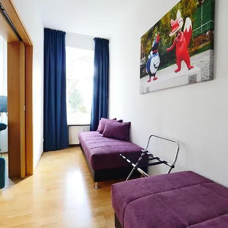 3 Raum-Wohnung mit Blick auf die Zitadelle Petersberg - DIREKT am BUGA-Gelände 2021 Erfurt Exterior foto